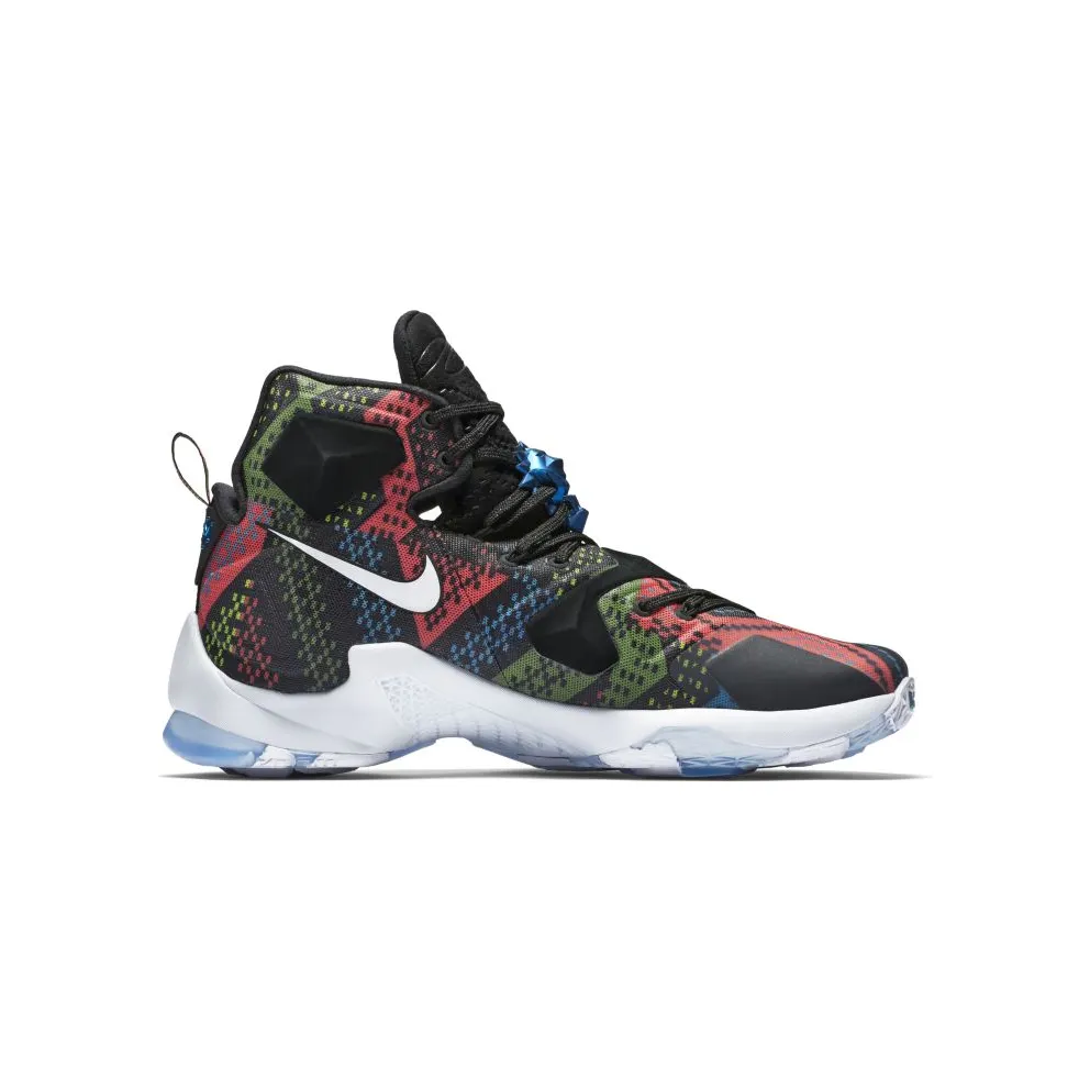 Nike LeBron 13 BHM (2016) Multi-Color/Black-White (828377-910)