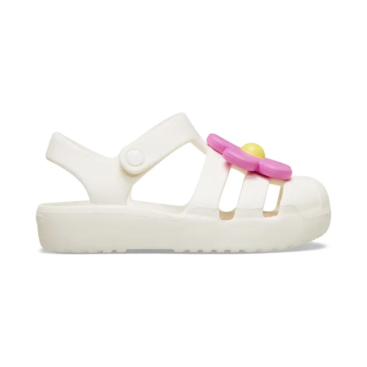 Crocs Classic Flower Fisherman Sandal Chalk (212526-0WV)