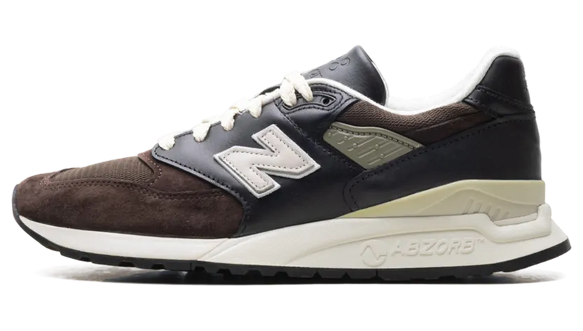 New Balance 998 “Made in USA – Brown / Black” (U998RE)