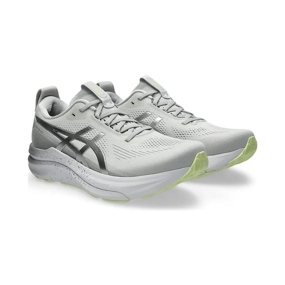 ASICS GEL-KAYANO 33 PLATINUM “Platinum / Glow Green” (1011C307-020)
