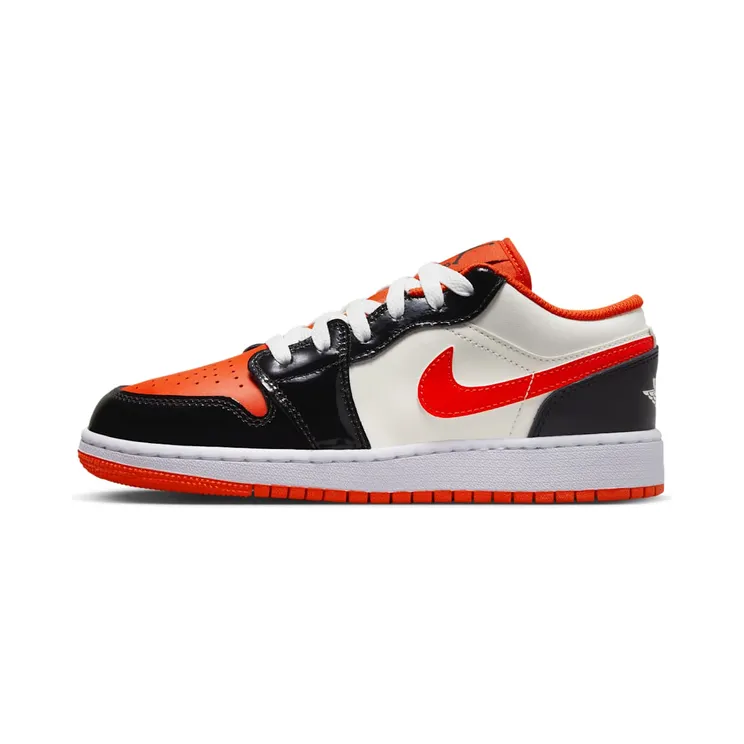 Air Jordan 1 Low GS Halloween 2023 “Team Orange / Sail / Iron Grey / Black” (DV1335-800)
