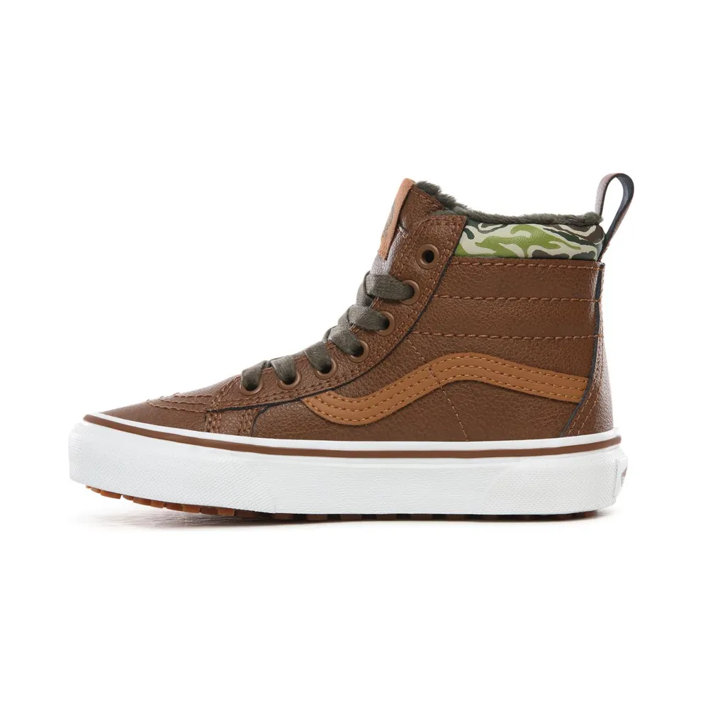 VANS Sk8-hi Mte Kids’ Shoes (Brown)
