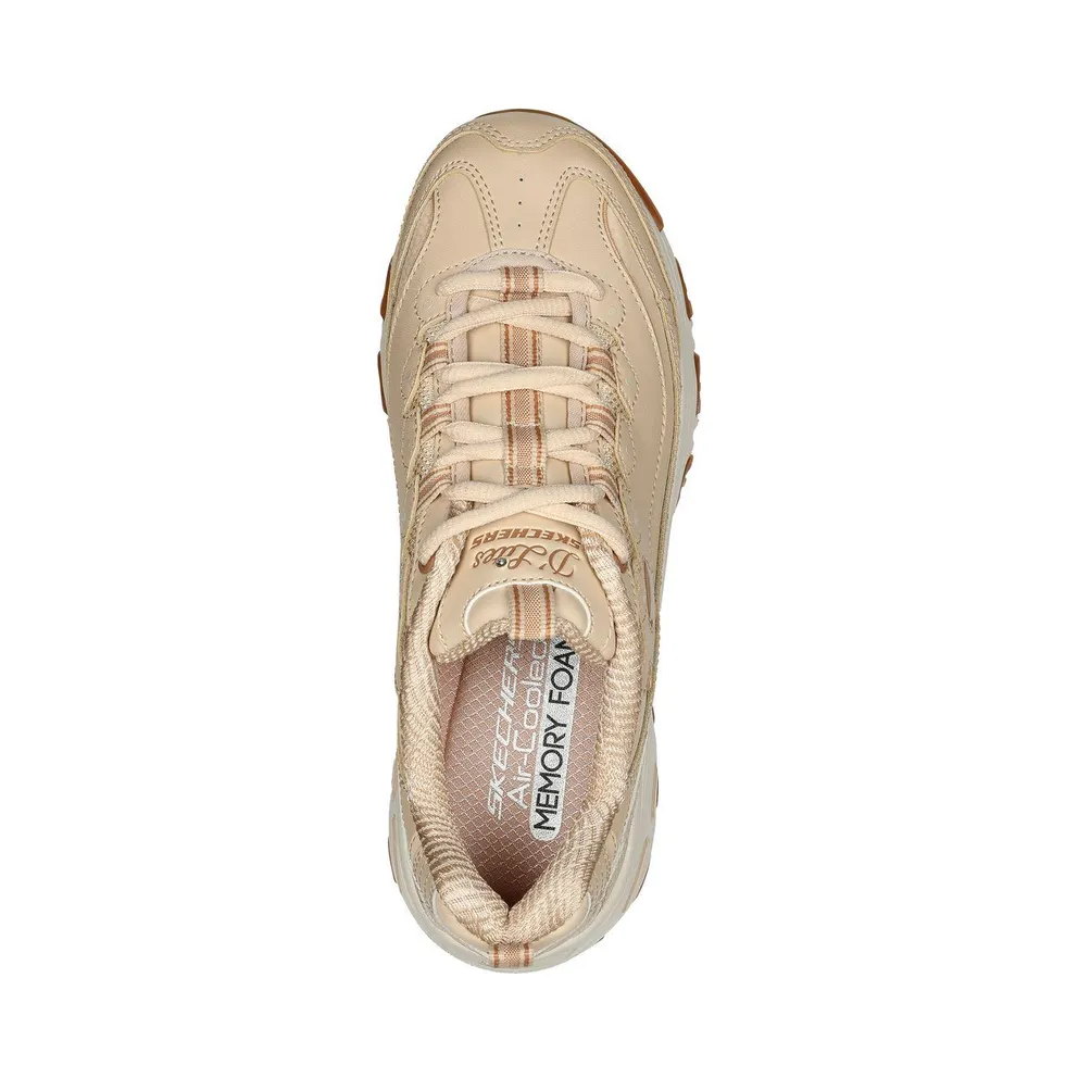 Skechers D’Lites – Good Neutral – Natuurlijk – “Beige” (149807 NAT)
