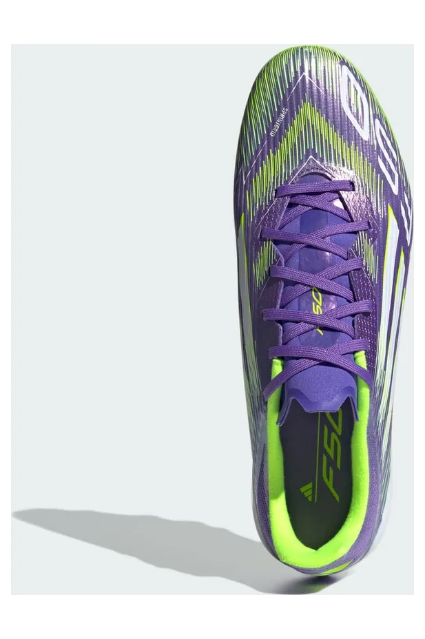 adidas F50 League 2G/3G AG Purple Rush Cloud White Lucid Lemon (JH7740)