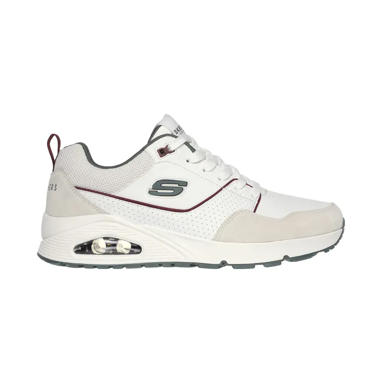 Skechers Uno – Retro One “White / Green” (183020WGR)
