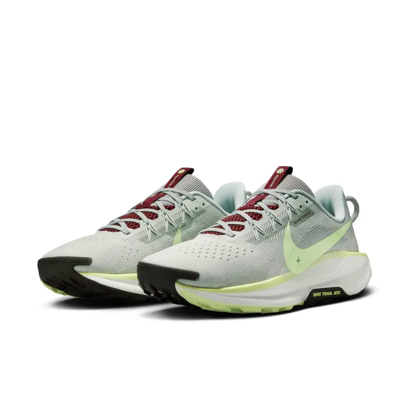 Nike Pegasus Trail 5 Light Silver College Grey Dark Team Red Barely Volt (DV3864-004)