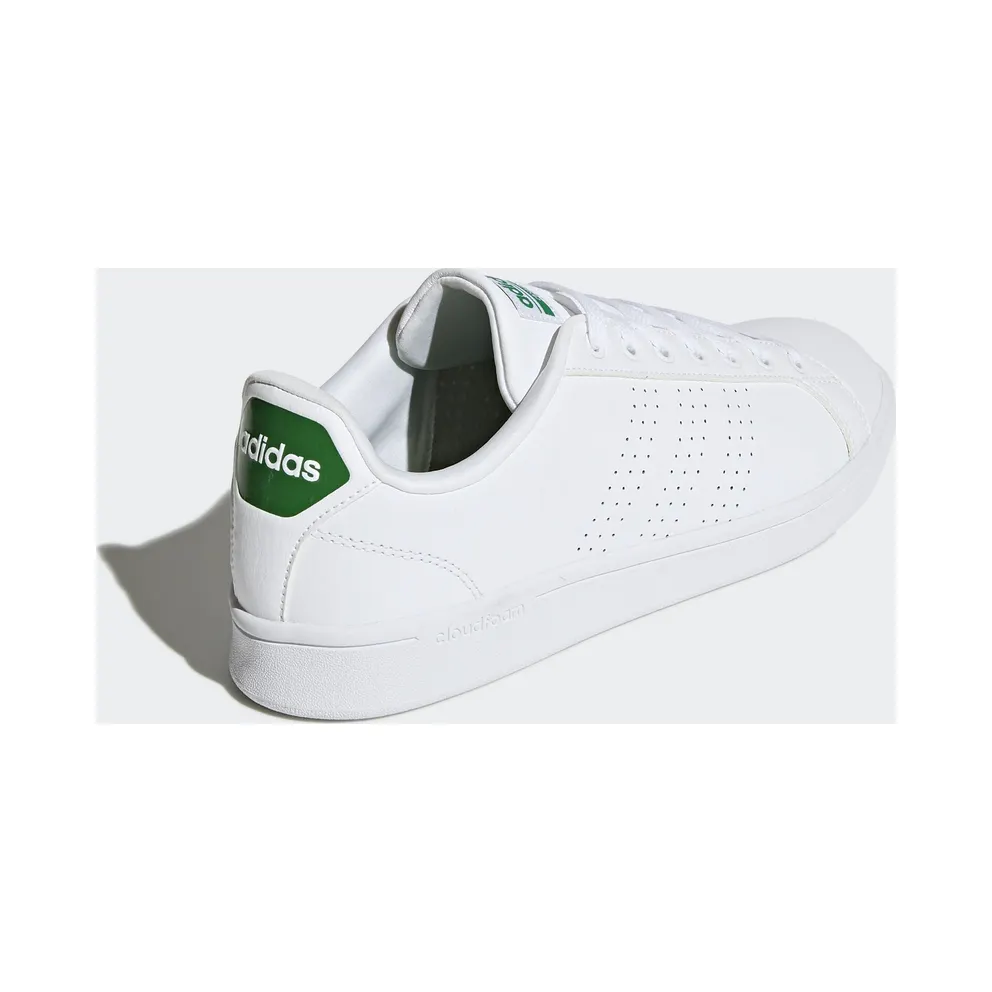 adidas Cloudfoam Advantage Clean White Green Footwear White/Footwear White/Green (AW3914)