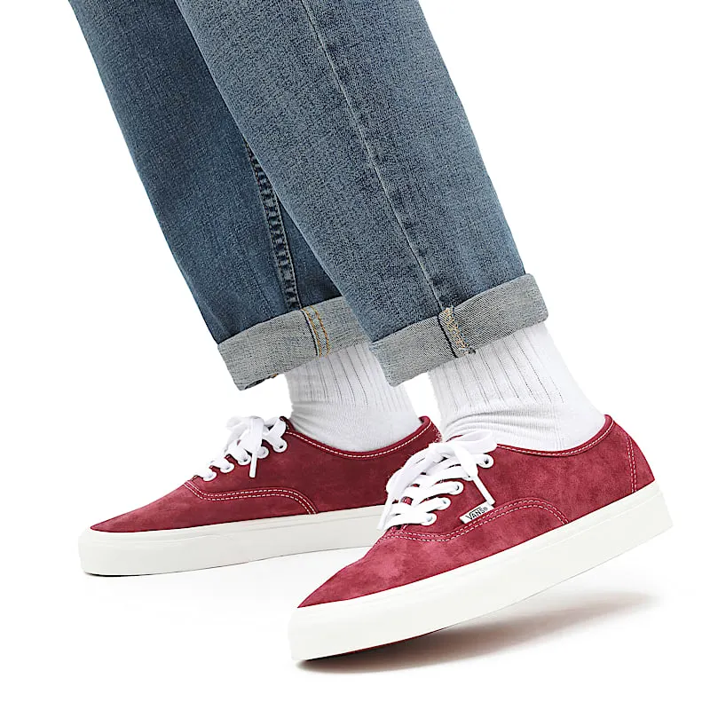 Vans Pig Suede Authentic “Pig Suede Pomegranate Snow White” (VN0A5HZS9G8)