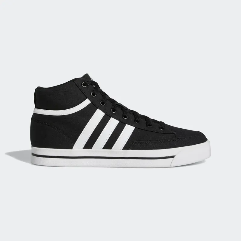 Adidas Retrovulc Mid Canvas Skateboarding Core Black / Cloud White / Core Black (GW8374)