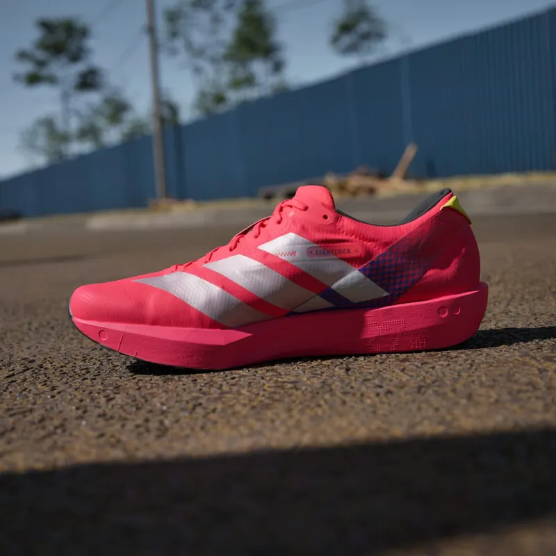adidas Adizero Adios 9 Lucid Red Cloud White Pure Sulfur (IH5747)