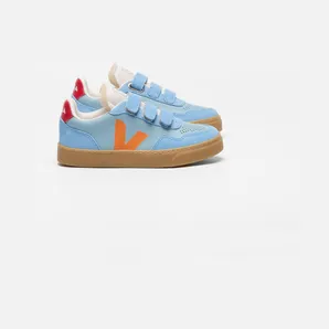 Veja V-90 O. T. Leather Sneakers Sky Blue (SX2021513)