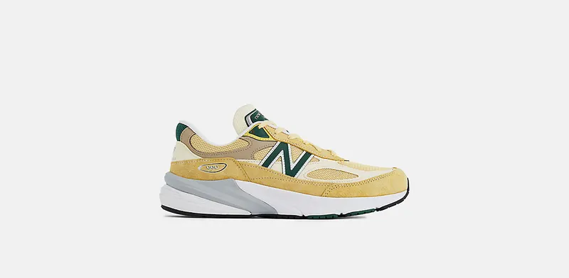 New Balance 990 “Pale Yellow/Forest Green” (U990TE6)