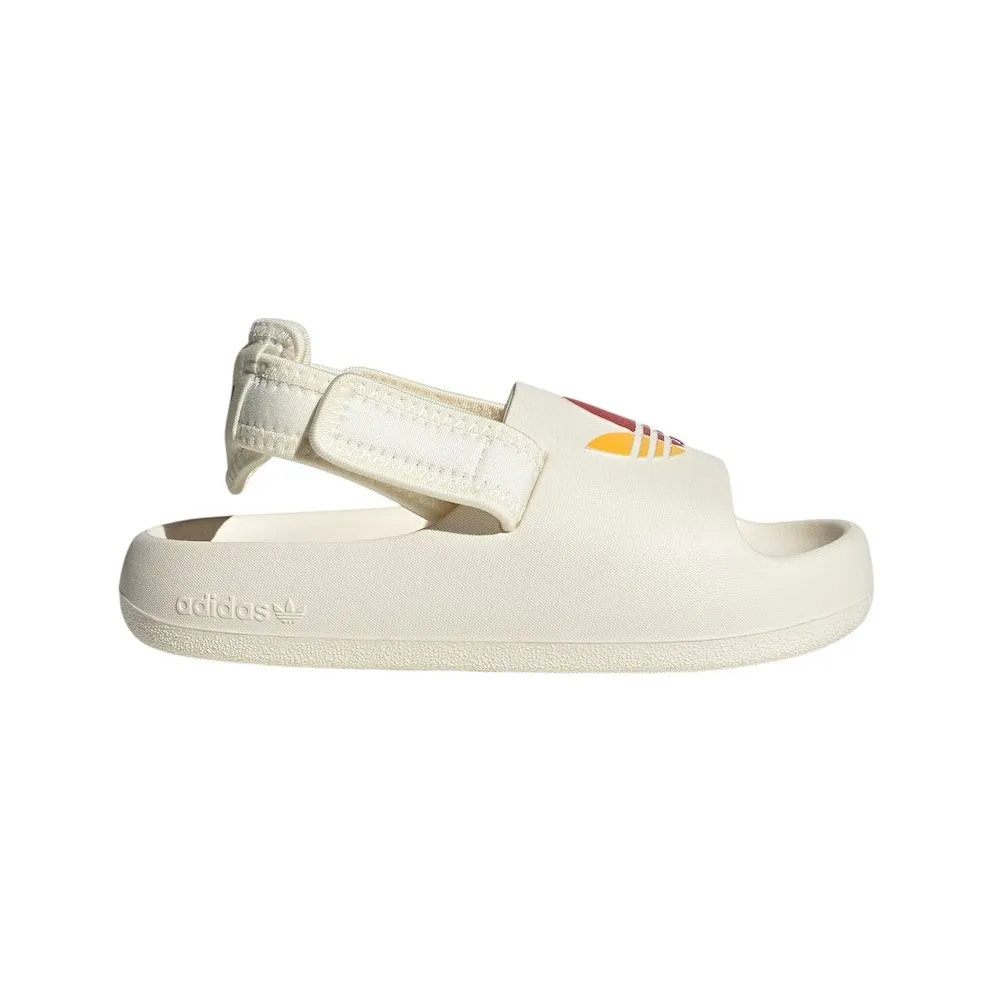 adidas adiFOM Adilette Slides Cream White Active Purple Better Scarlet (JP5525)