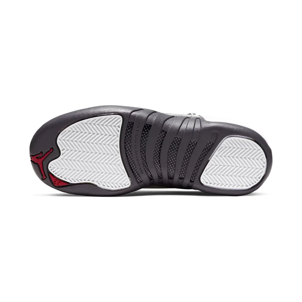 Jordan 12 Retro White Dark Grey (GS) White/Dark Grey-Gym Red (153265-160)