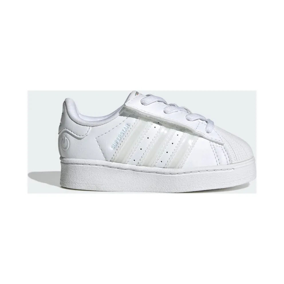 Adidas Superstar Led Lights Comfort Closure Elastic Lace Kids Cloud White / Cloud White / Cloud White (JQ6418)