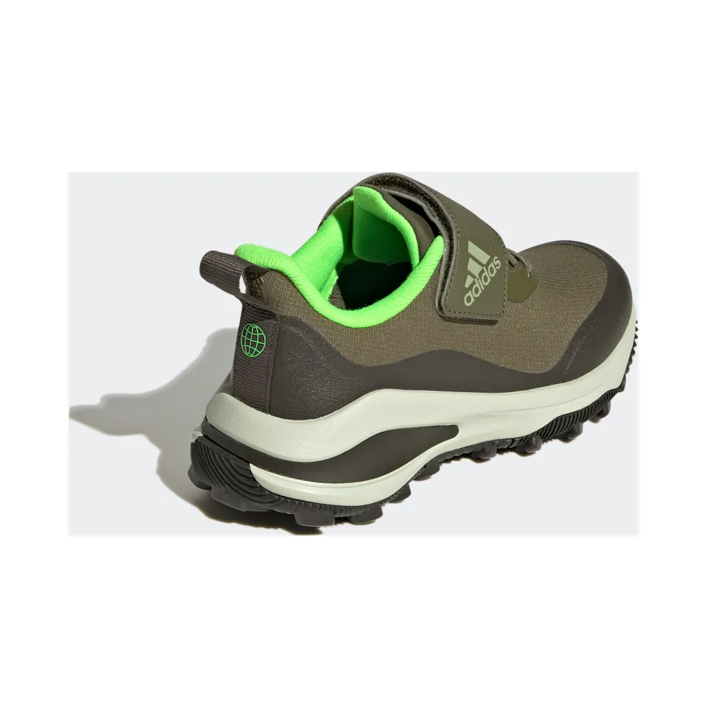 Adidas FortaRun All-Terrain Cloudfoam Sport Running Elastic Lace and Top Strap Focus Olive / Magic Lime Met / Shadow Olive (GZ1813)