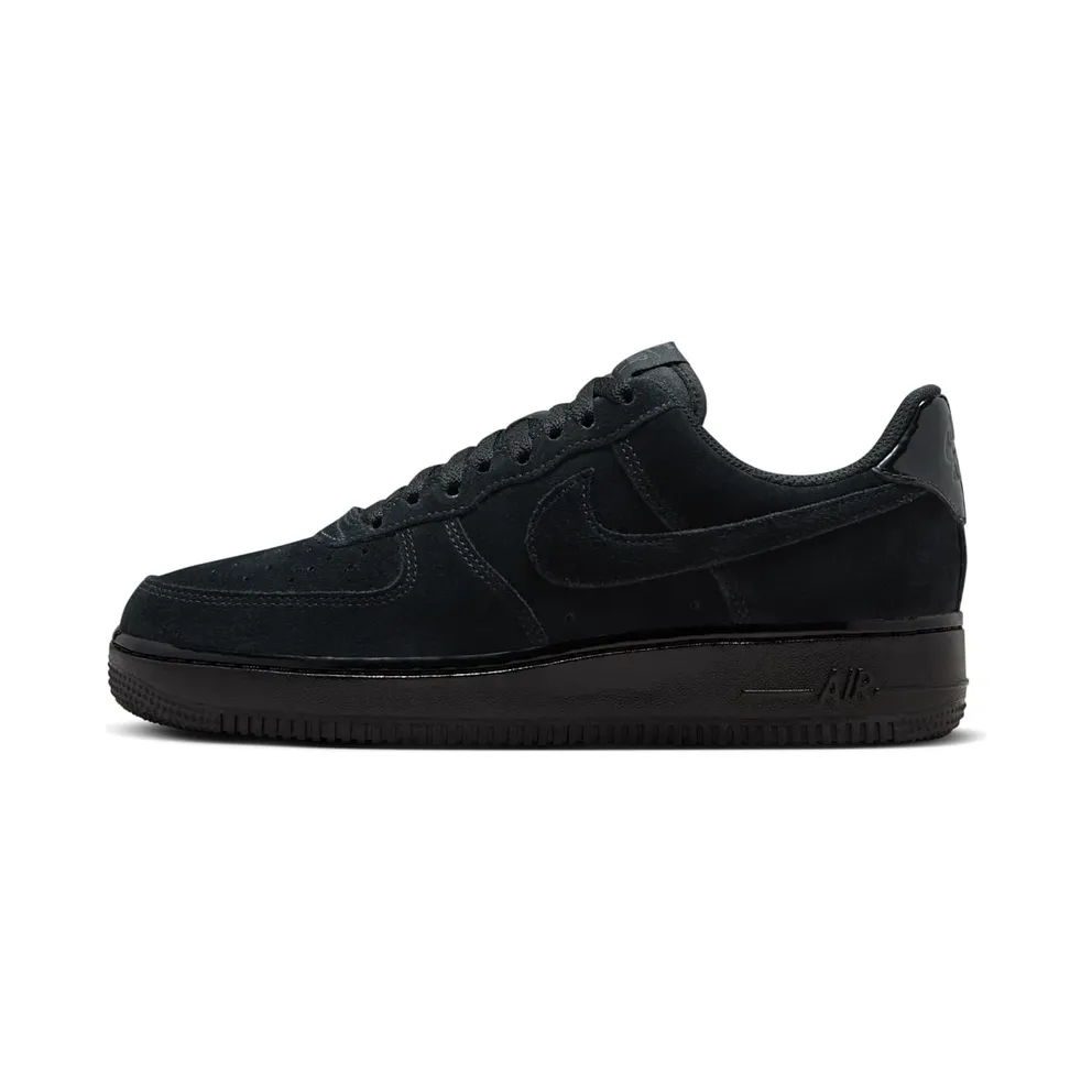 Nike Air Force 1 Low ’07 Triple Black Suede (HM9659-001)