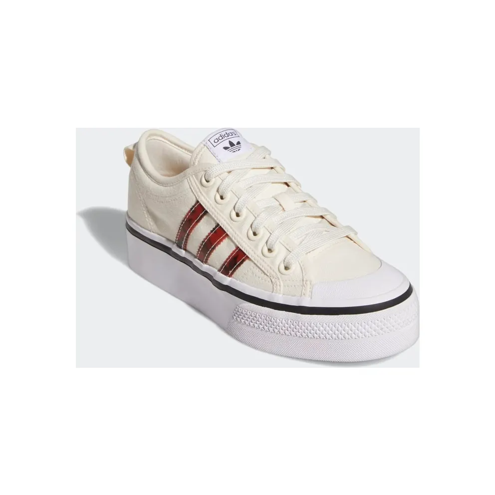 Adidas Nizza Platform Chalk White / Core Black (GX6225)