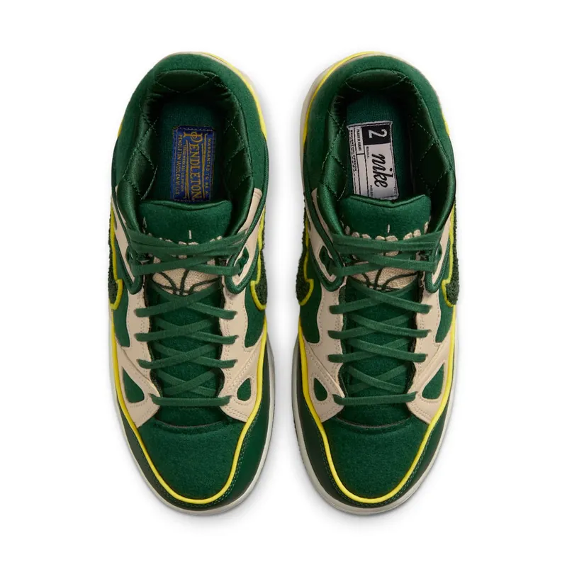 Jordan Air Force 3 “NIGO – College Pack – Forest Green” (HV5032-300)