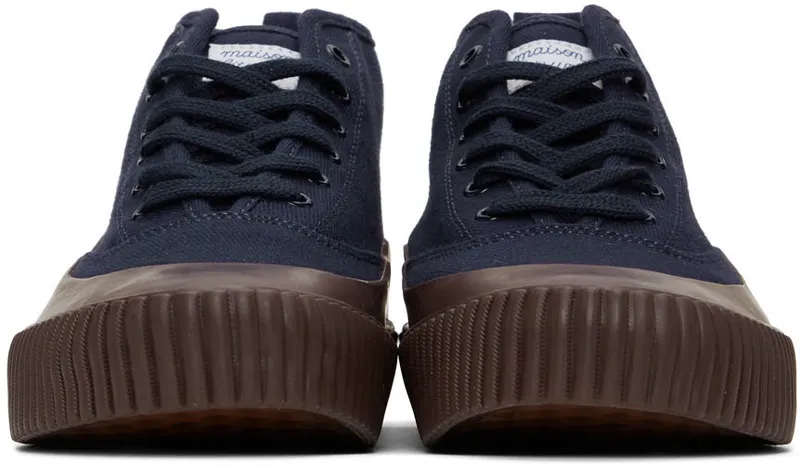 Maison Kitsuné Navy Bold Sole Sneakers (HU04736WW0042)