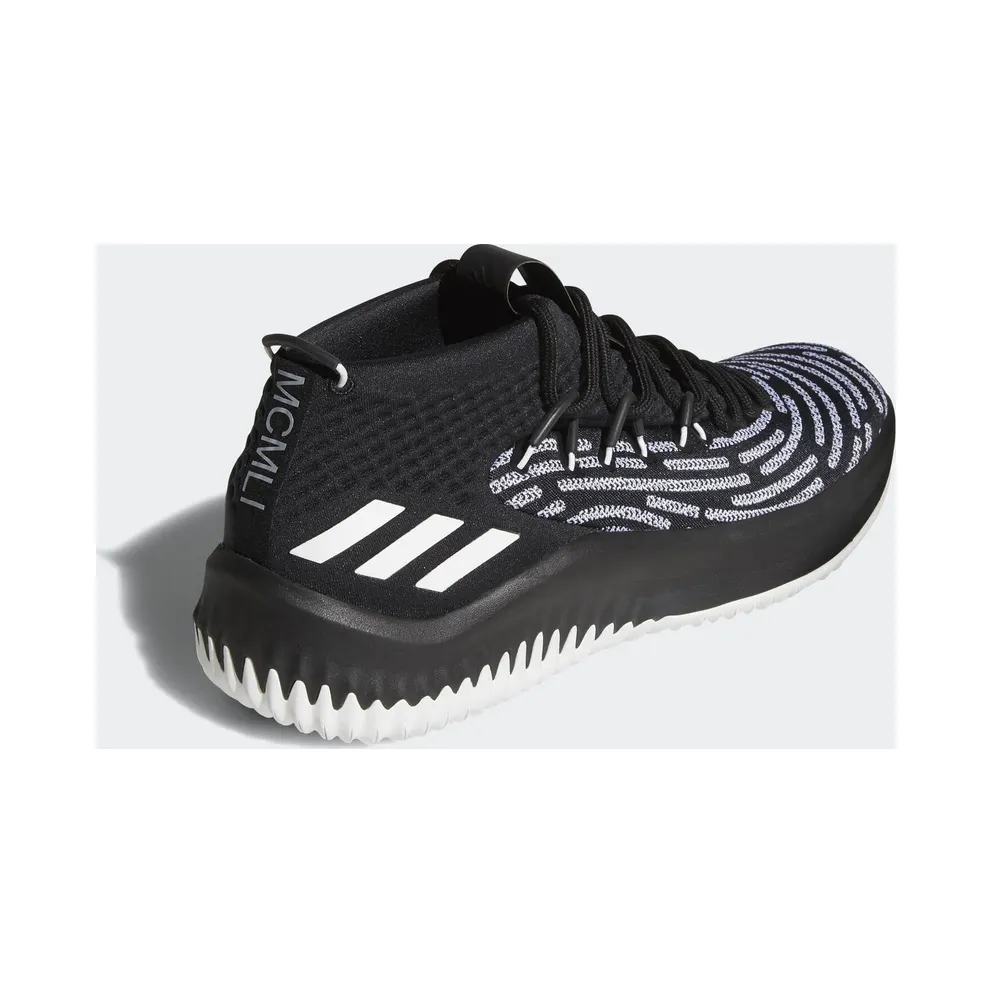 adidas Dame 4 Black History Month (2018) Core Black/Running White/Grey (AQ0380)