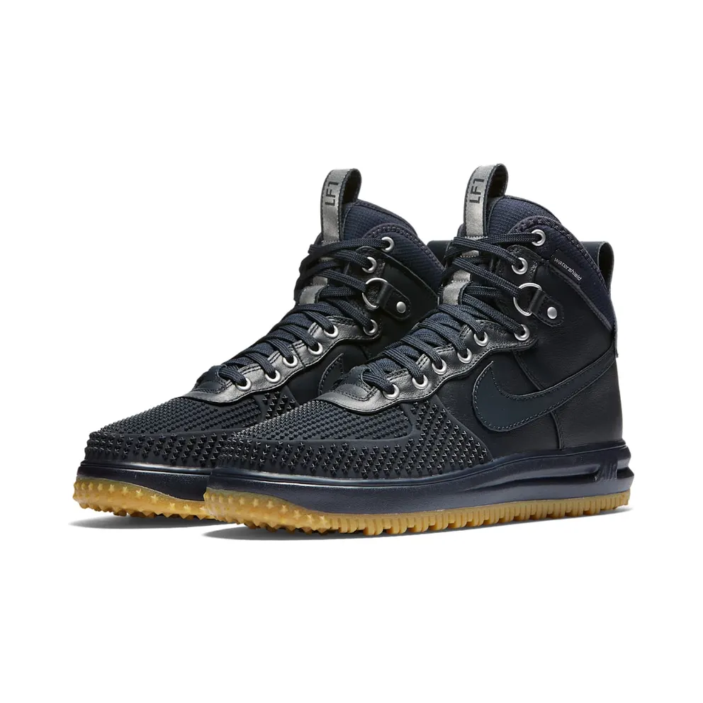 Nike Lunar Force 1 Duckboot Dark Obsidian Dark Obsidian/Dark Obsidian (805899-400)