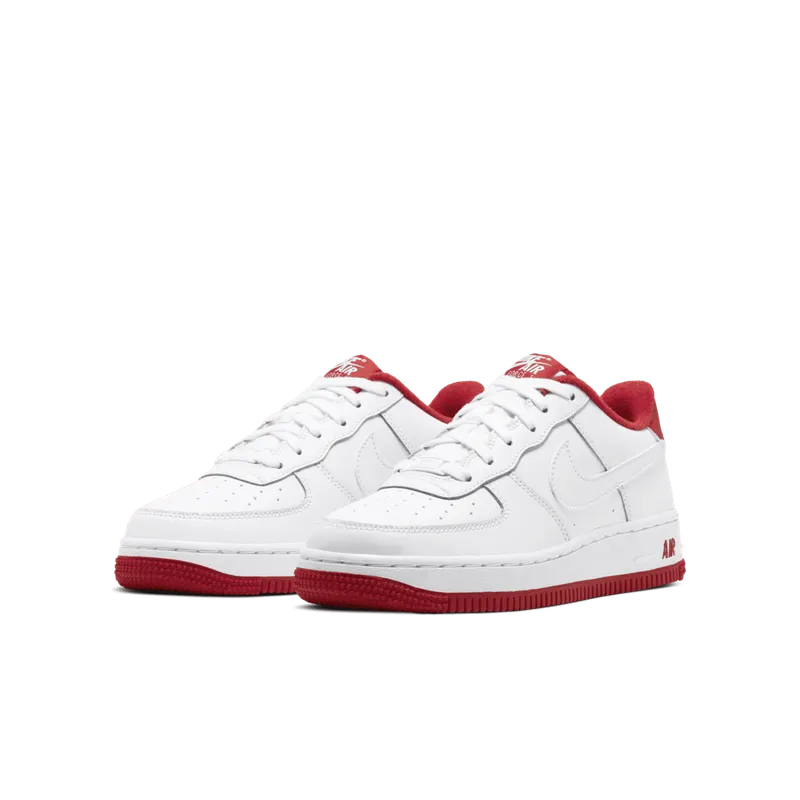 Nike Air Force 1 White University Red (GS) White/University Red (CD6915-101)