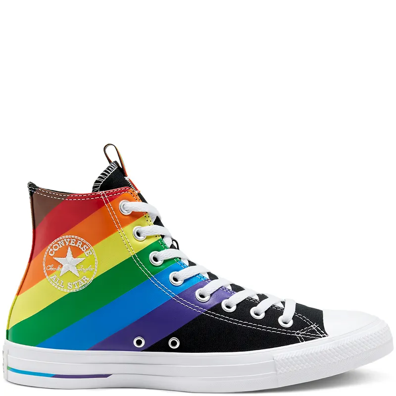 Converse Chuck Taylor All-Star Hi Pride Black (2020) Black/University Red (167759C)