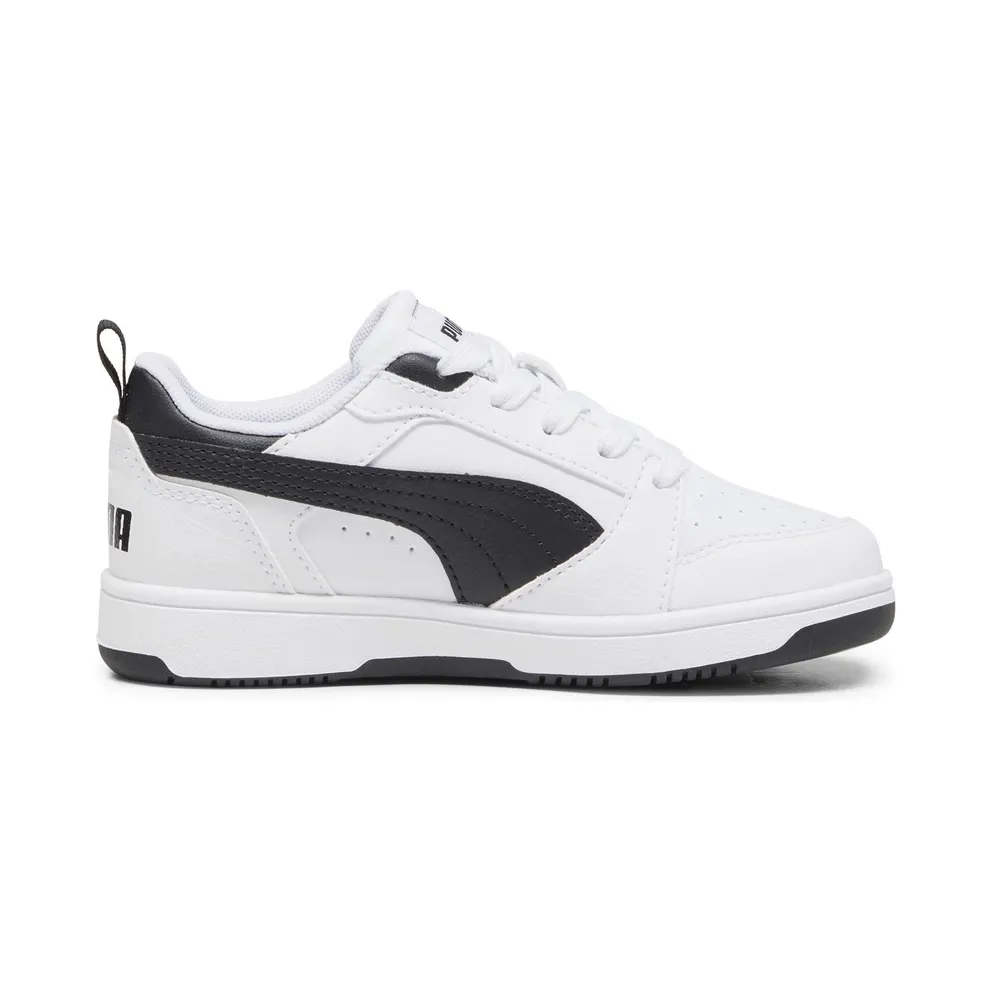 Puma Rebound V6 Lo “Puma White / Puma Black / Puma Black” (393834_02)