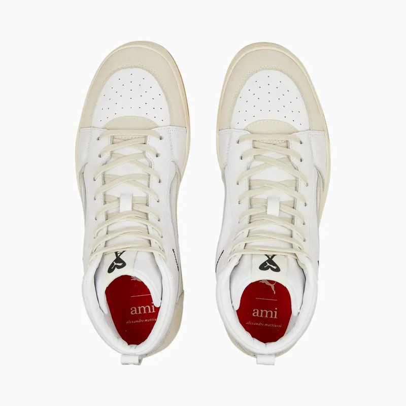 Puma x AMI Slipstream Mid White (384342-01)