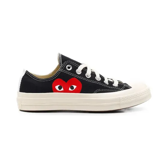 Converse Comme Des Garçons Play x Converse “Black” (AZK111001)