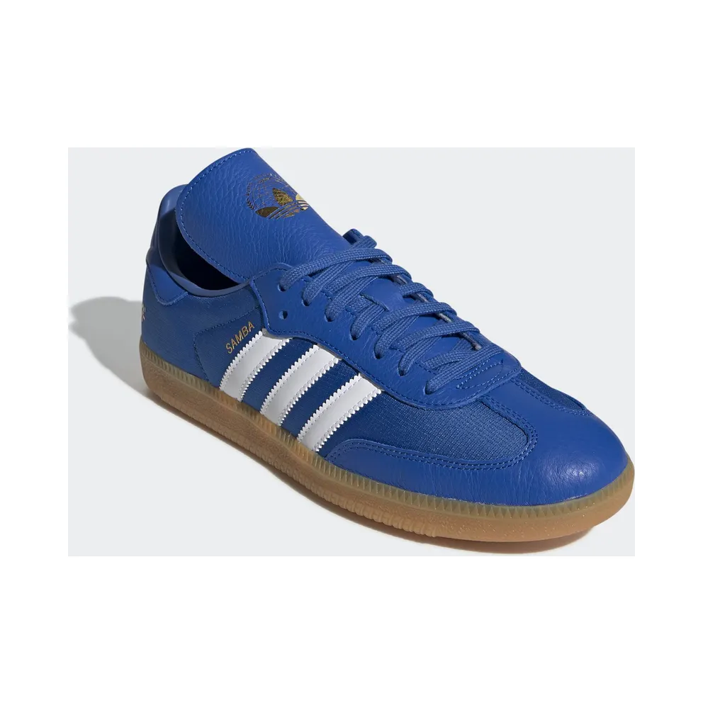 adidas Samba OG Oyster Holdings Blue Blue/Cloud White/Gold Metallic (F35093)