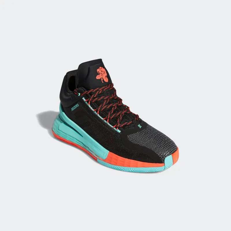 adidas D Rose 11 Core Black / Bright Red / Acid Mint (FZ4407)