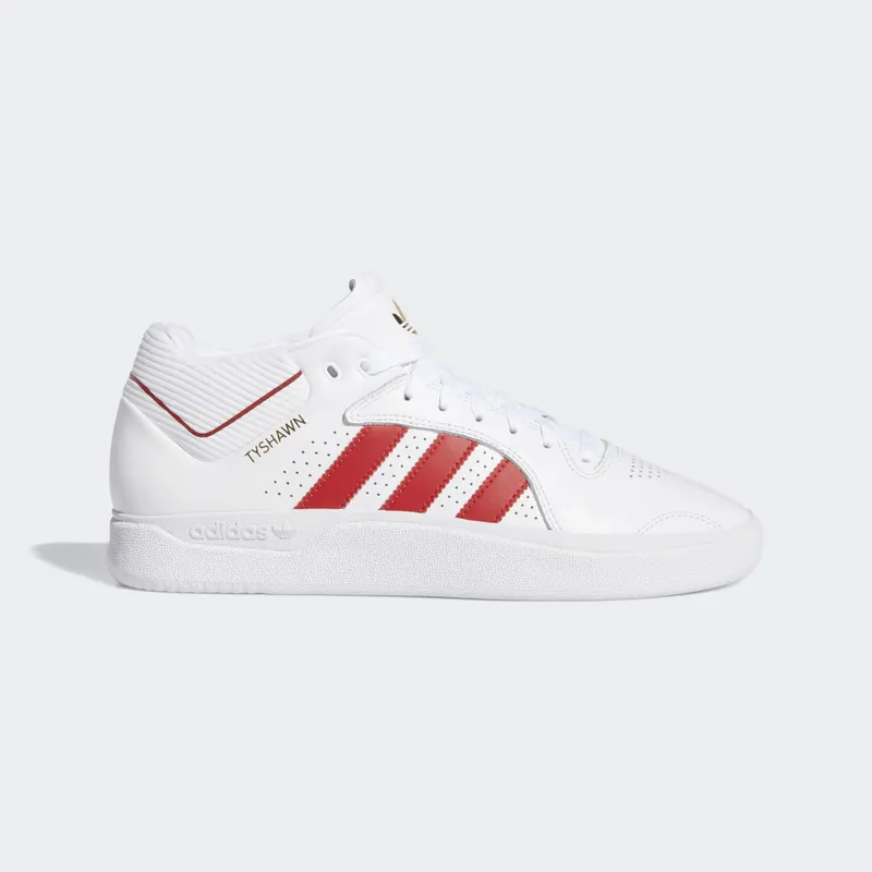 adidas Tyshawn Cloud White Scarlet Cloud White/Scarlet/Cloud White (EE6081)