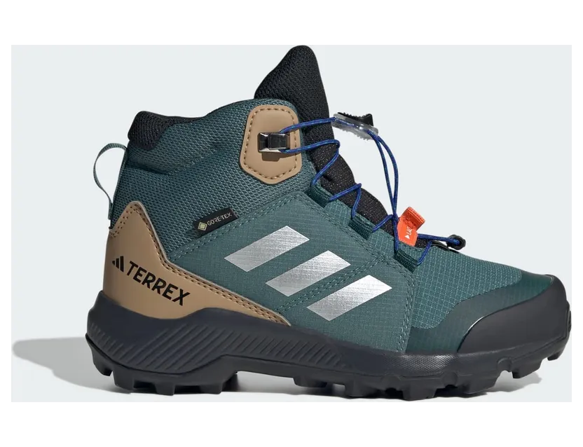 Adidas Terrex Mid GORE-TEX Hiking Preloved Teal / Silver Metallic / Semi Lucid Blue (JS2927)