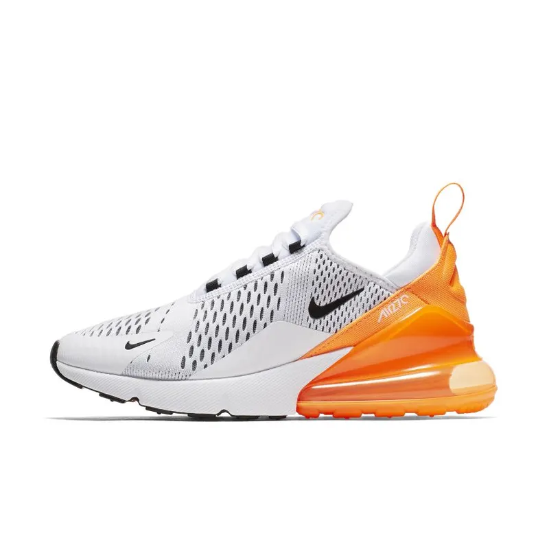Nike Air Max 270 White Black Orange (W) White/Black-Orange (AH6789-104)