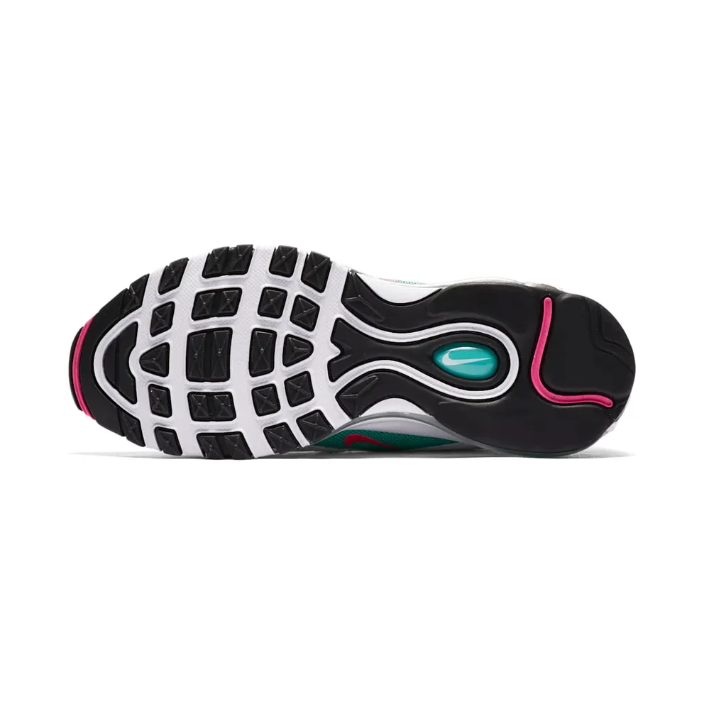 Nike Air Max 97 South Beach (GS) White/Pink Blast-Kinetic Green-Black (921522-101)