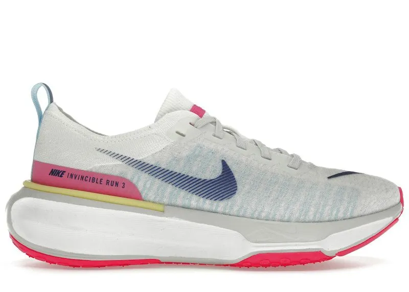 Nike ZoomX Invincible Run 3 White Deep Royal Fierce Pink (DR2615-105)