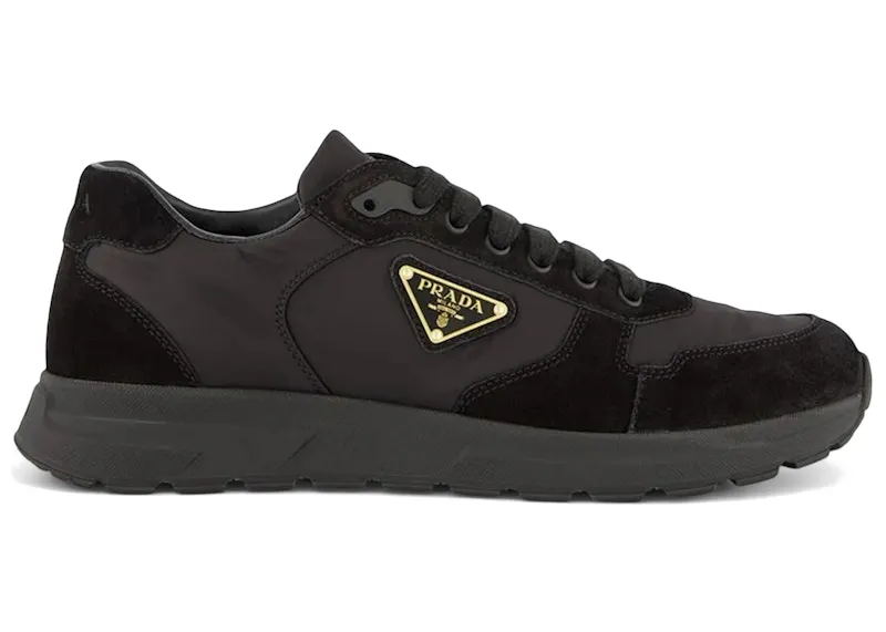Prada Prax 2.0 Re-nylon and Suede Black (2EE436_D7C_F0002)