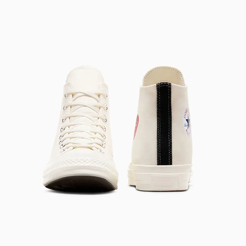 Converse PLAY Comme des Garçons Single Heart Chuck 70 Milk/Red/Black (A08800C)