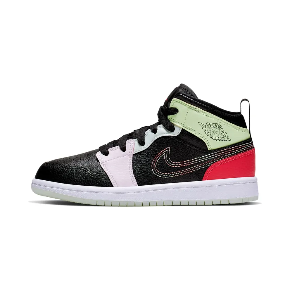 Jordan 1 Mid Glow-In-The-Dark (PS)