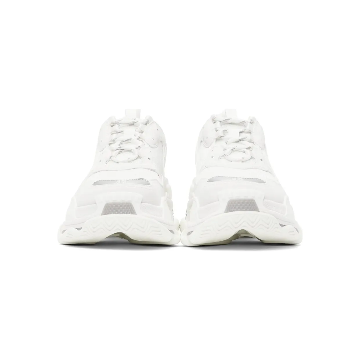 Balenciaga Triple S White Silver (536737W2FS41200) (2)