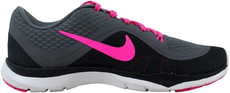 Nike Flex Trainer 6 Cool Grey/Pink Blast-Dark Grey-Anthracite (831217-003)