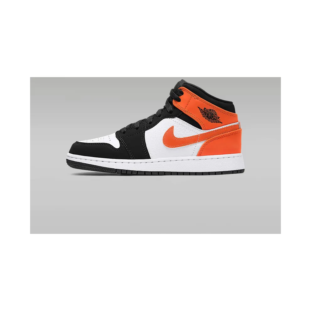 Air Jordan Nike AJ I 1 Mid Shattered Backboard (GS) (2019) (554725-058)