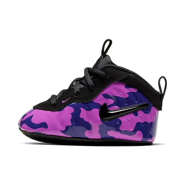 Nike Little Posite Pro Crib Purple Camo (I)