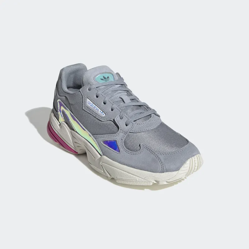 adidas Falcon Light Grey (W) Light Grey/Chalk White/Real Magenta (EG2676)