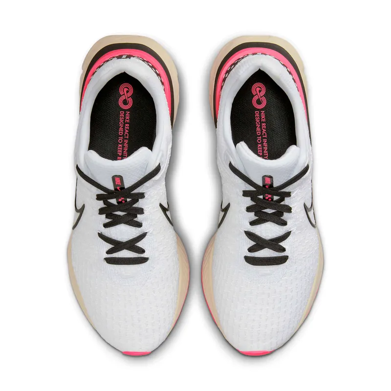 Nike React Infinity Run Flyknit 3 Road Running White (DH5392-101)