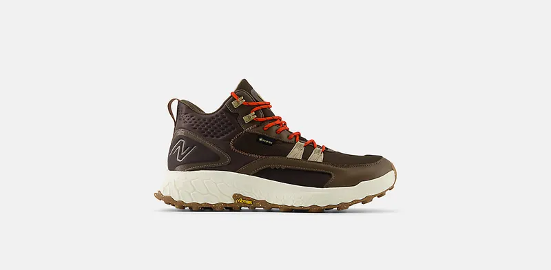 New Balance Fresh Foam X Hierro Mid Gore-Tex Dark Mushroom Black Coffee Neo Flame (MTHIMCRE)