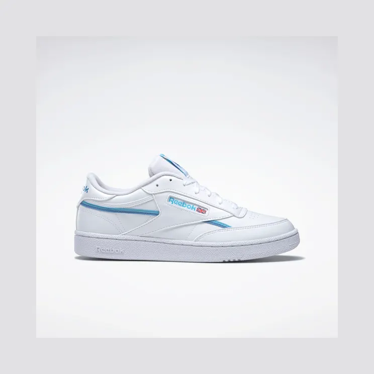 Reebok Club C 85 Vegan Schoenen Cloud White / Digital Blue / Essential Blue