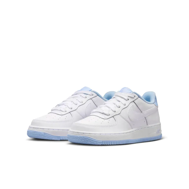 Nike Air Force 1 Low White Hydrogen Blue (GS) White/Hydrogen Blue (CD6915-103)